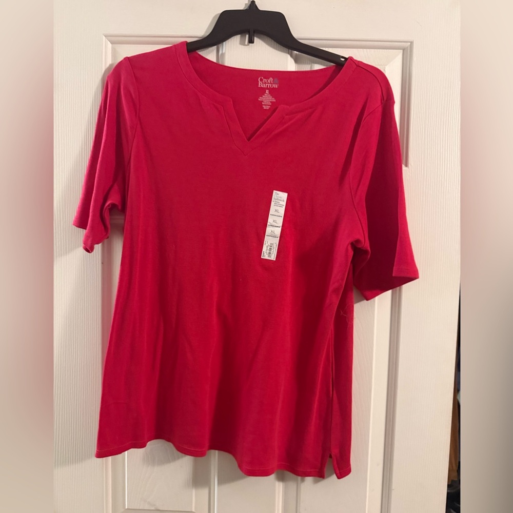 NWT Croft & barrow women’s XL top
